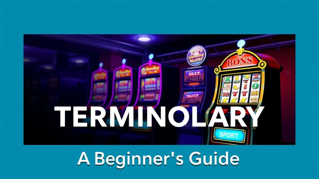 A Beginner's Guide to Internet-Based Gaming House Machine Terminology
