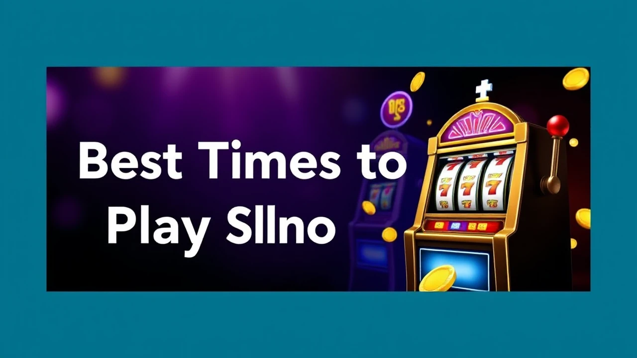 Get Lucky: Best Times to Play Casino Slots